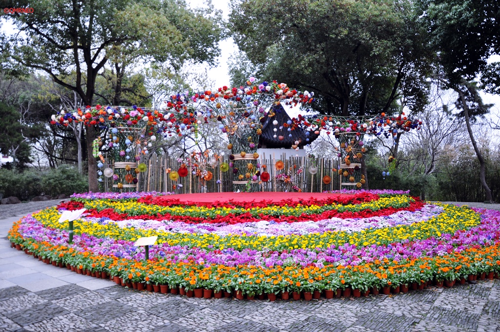 Decorated Stage Tiger Hill Suzhou Jiangsu China mntravelog